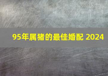 95年属猪的最佳婚配 2024